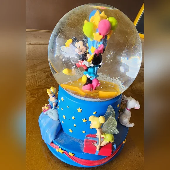 Disney Magical Snow Globe with TINKERBELL Is Broken Off The Globe - Picture 5 of 7